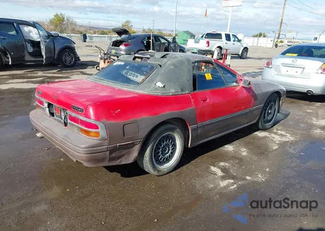 1988 Mazda Rx7 z USA, uszkodzony, nr VIN JM1FC3515J0103503